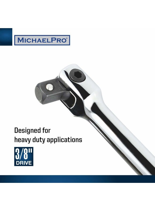 MichaelPro MP007001 3/8 Inch Drive Flex Handle/Breaker Bar for Extra Torque - Image 2