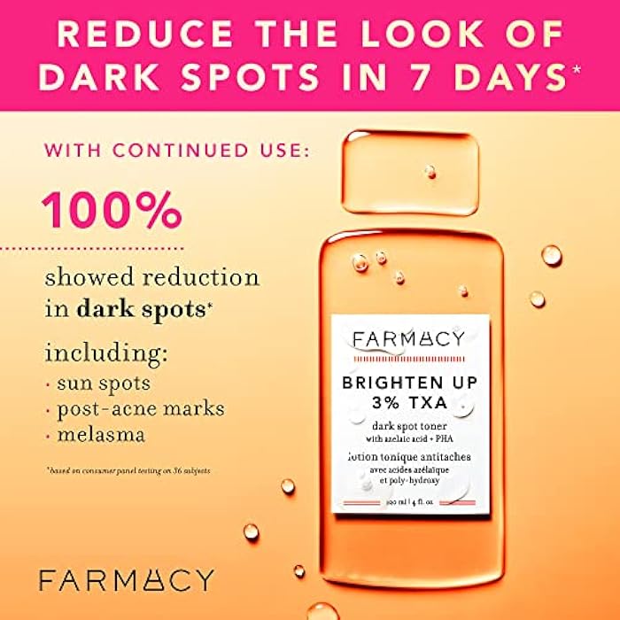 Farmacy 3% TXA Toner for Face - Brightening Face Toner for Oily Skin - Liquid Exfoliant with Azelaic Acid + 5% PHA to Target Visible Dullness + Help Reduce Uneven Skin Tone (10ml) - Image 2