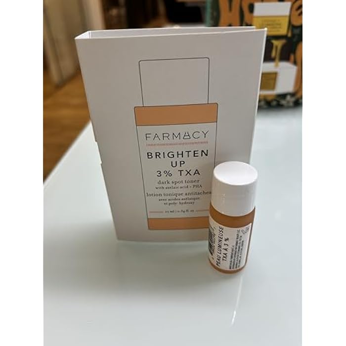 Farmacy 3% TXA Toner for Face - Brightening Face Toner for Oily Skin - Liquid Exfoliant with Azelaic Acid + 5% PHA to Target Visible Dullness + Help Reduce Uneven Skin Tone (10ml) - Image 3