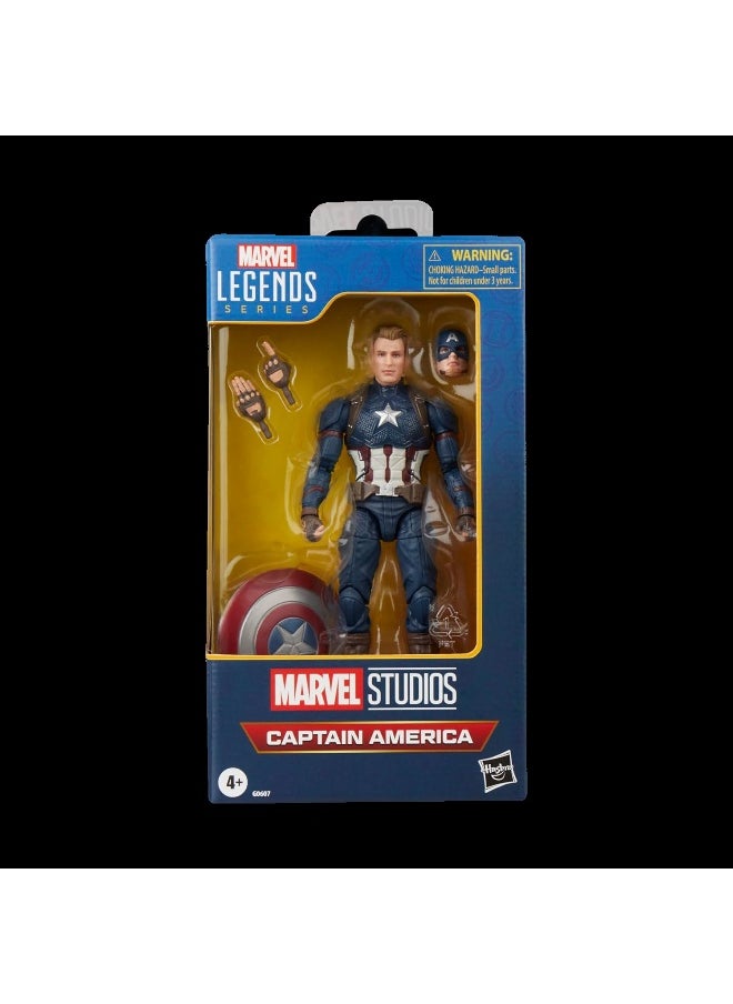 MARVEL Marvel Legends Series Avengers Endgame Captain America Figure (15.24 cm)  - Image 1