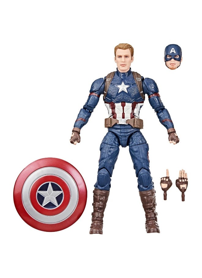 MARVEL Marvel Legends Series Avengers Endgame Captain America Figure (15.24 cm)  - Image 2