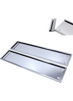 Tekstore Stainless Chrome Plate Set (2 Pieces) 