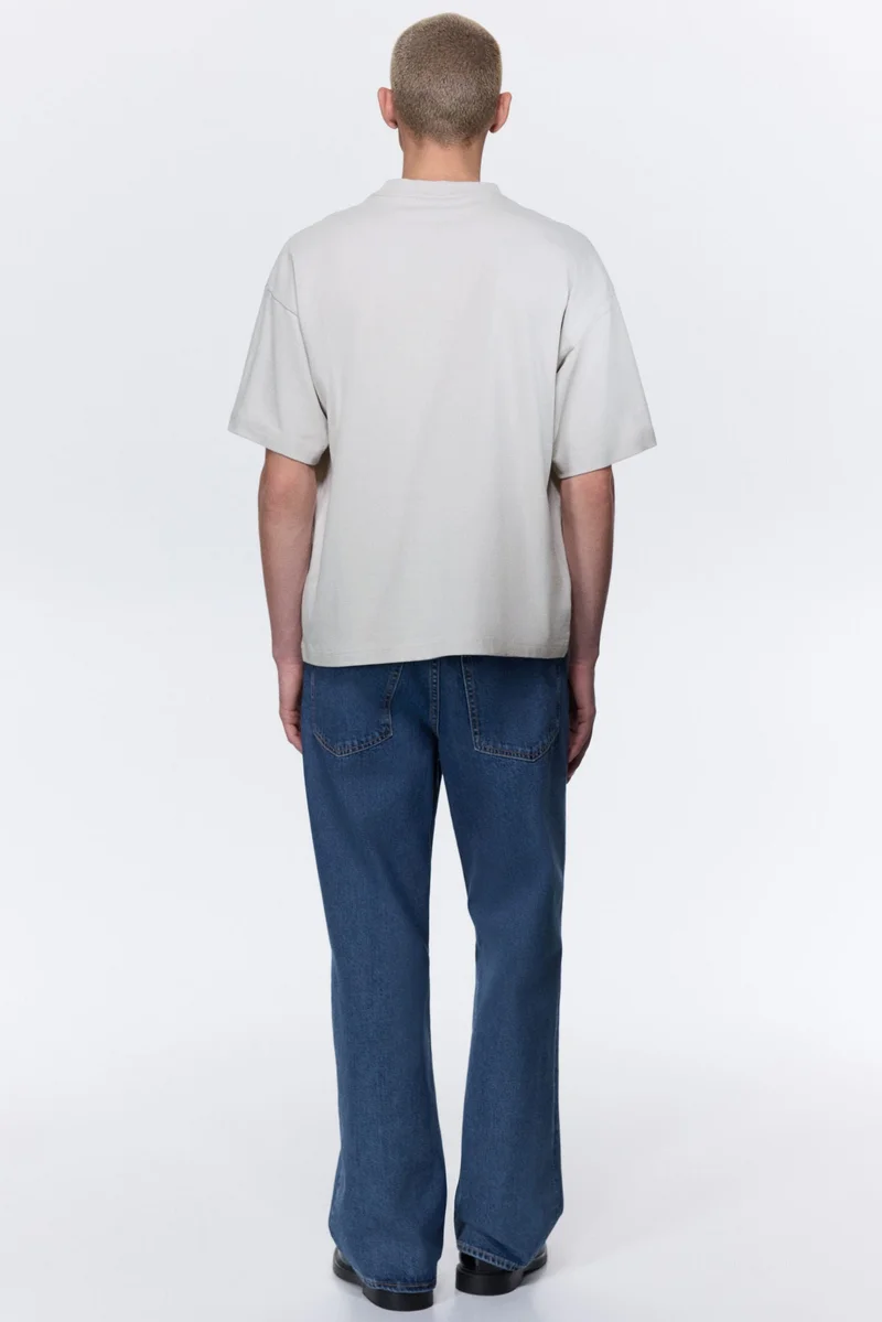 H&M  Oversized Fit Cotton T-shirt for Men | Best Price UAE
