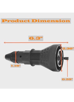 Generic Cordless Rivet Nut Tool Set with Electric Drill Adaptor and Accessories for Efficient Fastening  - Image 3