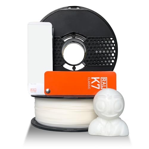 NFIL3D 1KG Net Turbo Finish PLA+ Natural White 3D Printer Filament | Filaments for 3D Printer| 1.75mm| Accuracy +/- 0.015mm | 1000g 3D Filament, 250g Spool, 350g Packaging Weight (Total Weight 1.6KG) - Image 1