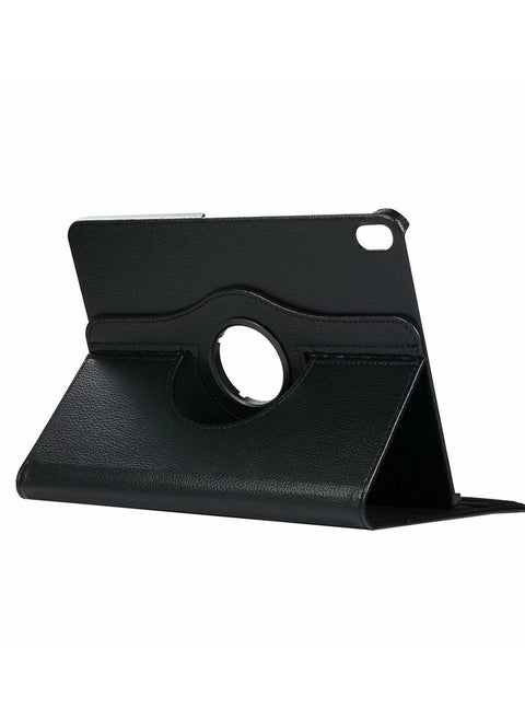 for Honor Pad V9 11.5 Inch Case Cover, Multi-Angle Stand + 360 Rotating Bracket + Shockproof Leather Slim Protective Cover, Black