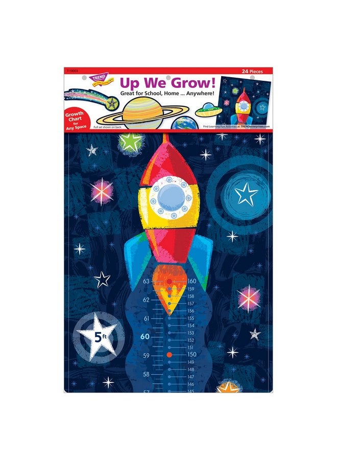 تريند انتربرايزس مجموعة التعلم Up We Grow من TREND enterprises, Inc.، مخطط التعلم للنمو القابل للمسح، للأعمار من 4 إلى 10 سنوات - Image 2