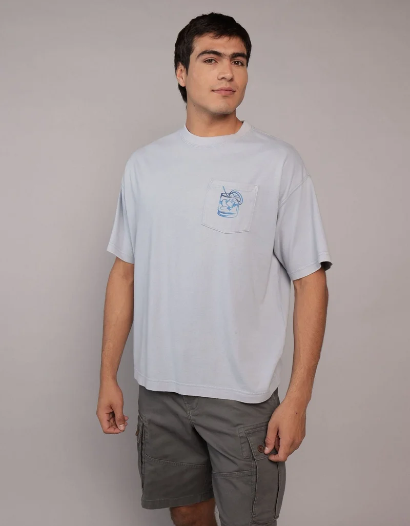 AE Boxy Destination Graphic T-Shirt