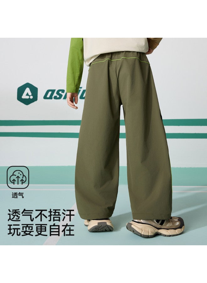 ASK JUNIOR Children's Pants Autumn Woven Outdoor Running Sports Pants Big Kids Boys - Image 5