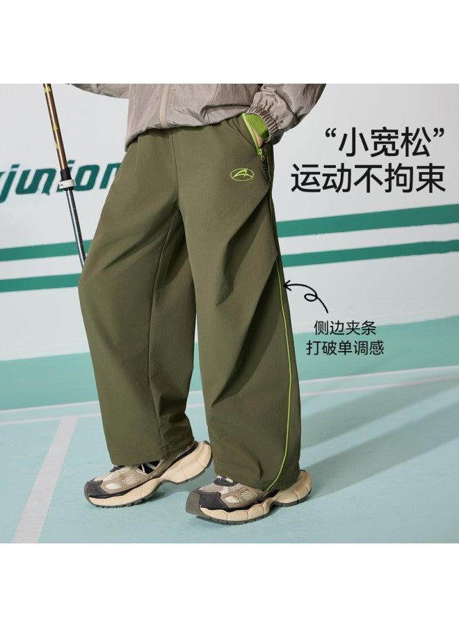 ASK JUNIOR Children's Pants Autumn Woven Outdoor Running Sports Pants Big Kids Boys - Image 3
