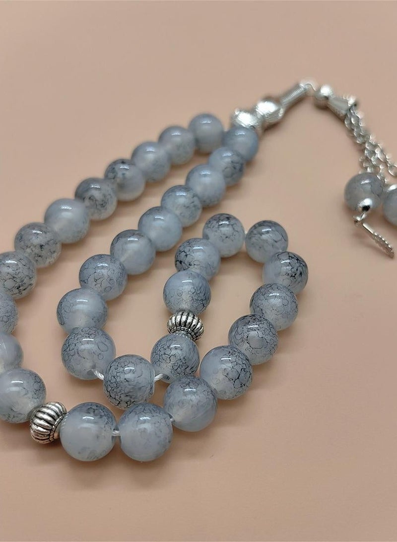3Pcs/33 Glass Prayer Beeds /Tasbih/10mm - Image 5