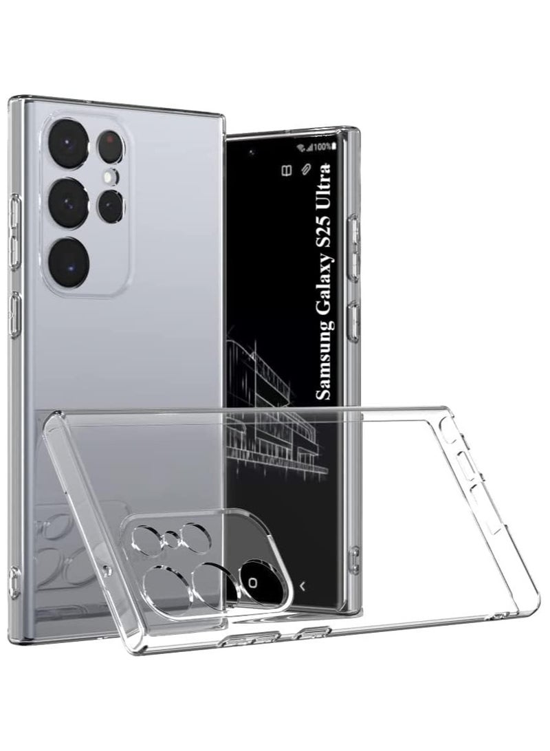 Samsung Galaxy S25 Ultra Case Clear Cover, [MIL-Grade Protection], [Revolutionary iCrystal Tech], Anti-Scratch, Air-Guard Corners, Protective Slim Thin Transparent Case 6.9 inch for Women Men - Image 2