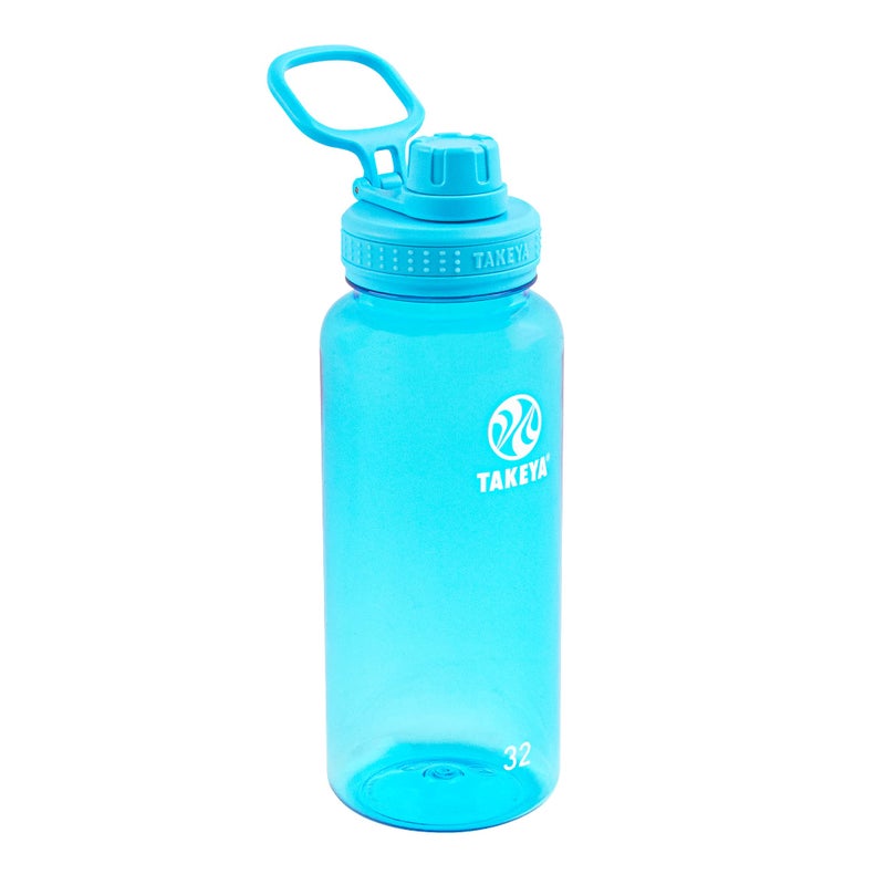 Takeya 885395504056 Tritan Bottle  Spout Lid Breezy Blue 32oz - Image 1