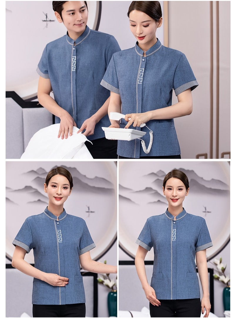 KUYING New Summer Cleaner Work Clothes  - Image 2