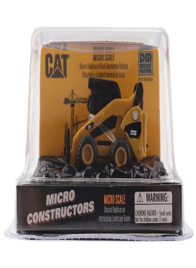 Diecast Masters Caterpillar Toy Replicas - Micro 272C Skid Steer Loader - Pallet Fork | Model 85728CS - Image 1