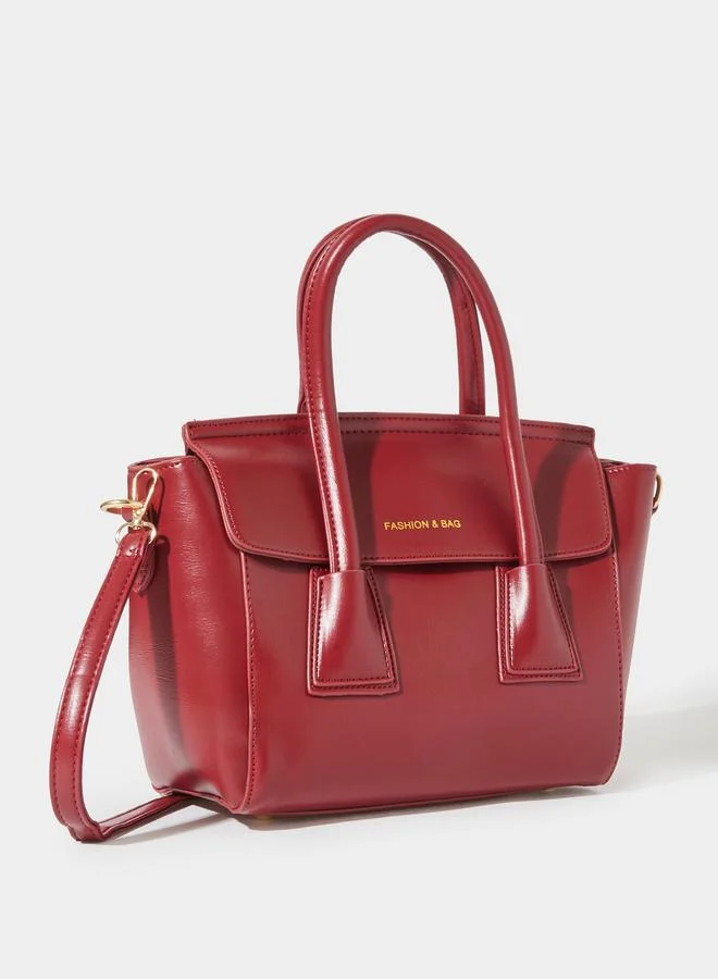 ستايلي Flap Design Shoulder Bag with Pouch