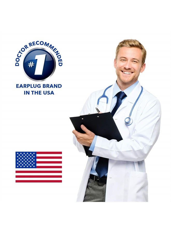 Mack's AquaBlock Swimming Earplugs, 3 Pair - Comfortable, Waterproof, Reusable Silicone Ear Plugs for Swimming, Snorkeling, Showering, Surfing and Bathing (Clear) - Image 3