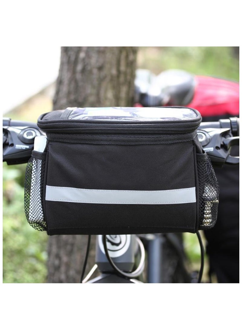 Generic Bicycle Basket with Reflective Strip  - Image 2
