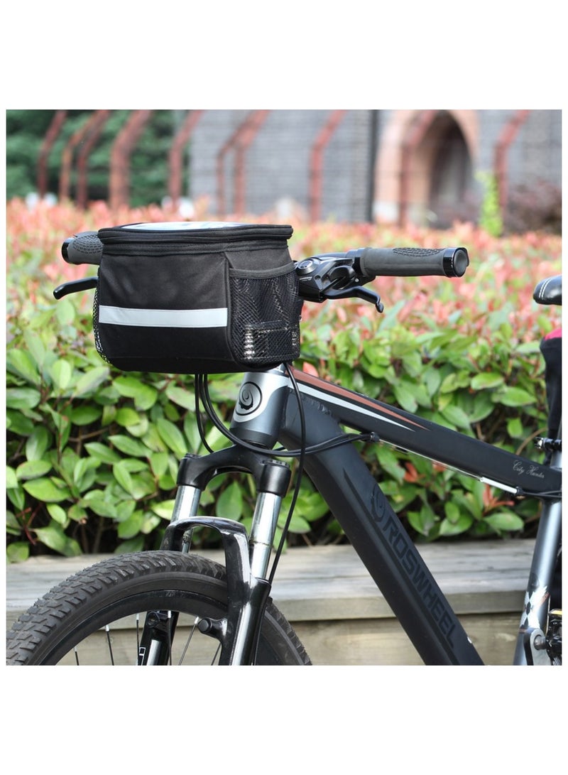 Generic Bicycle Basket with Reflective Strip  - Image 5