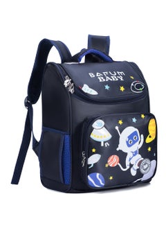 Eazy Kids Eazy Kids Astronaut School bag with Universal TROLLEY - Blue  - Image 5