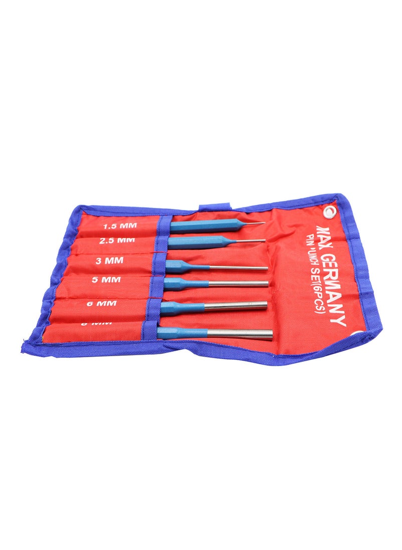 Max Germany Max Germany 405-K06 Pin Punch Set, 6 Pieces  - Image 2