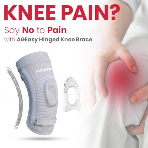 AGEasy Antara Hinged Knee Braces for Osteoarthritis | Knee Brace for Men & Women | Knee Caps for Pain Relief | Breathable Knee Brace with Side Hinges | Knee Support for Joint Pain & Injury Recovery - Image 5