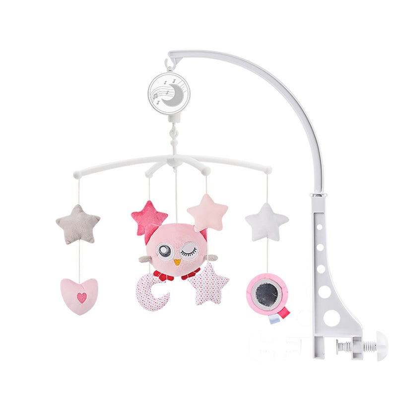 Musical Baby Crib Mobile with Hanging Rotating Toys Infant Bed Decoration for Baby Boys Girls - Image 1