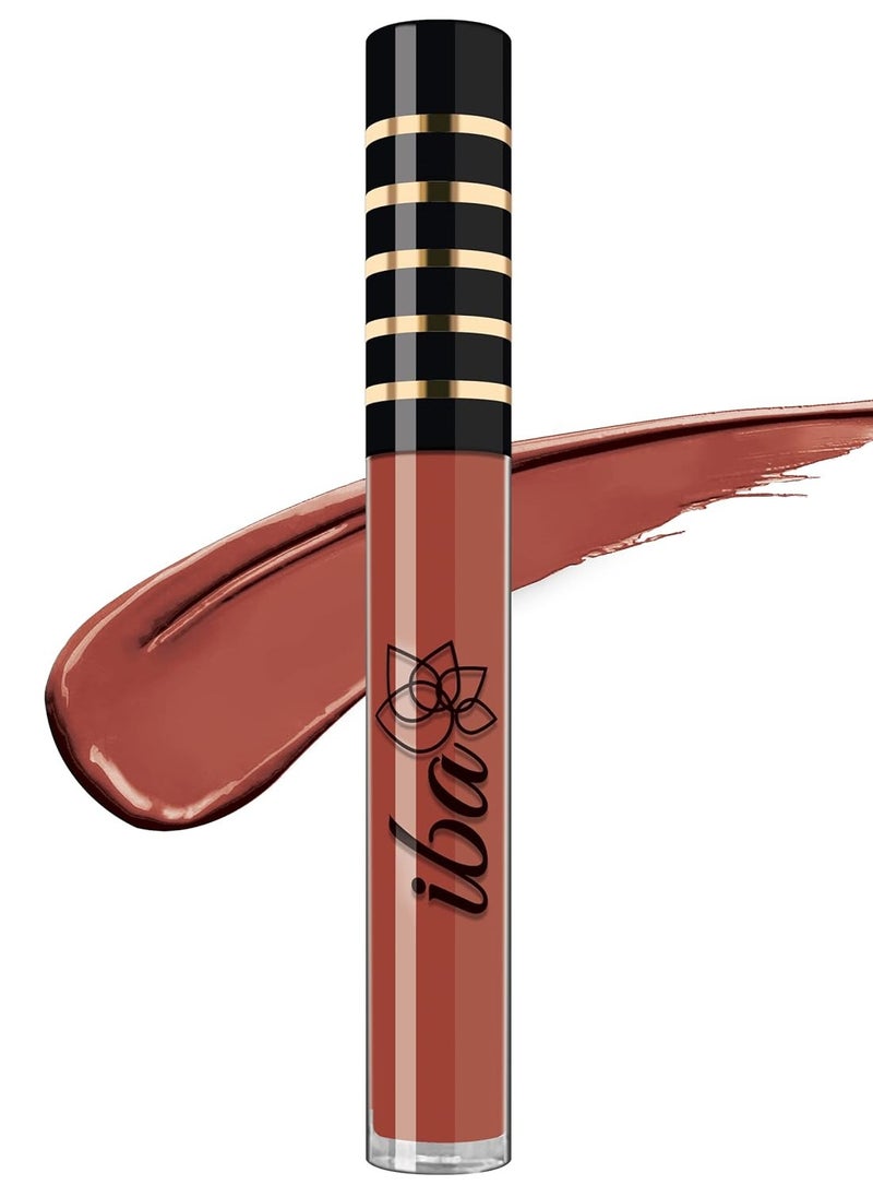 Iba Iba Maxx Matte Liquid Lipstick Shade Hot Chocolate 2.6Ml  - Image 1
