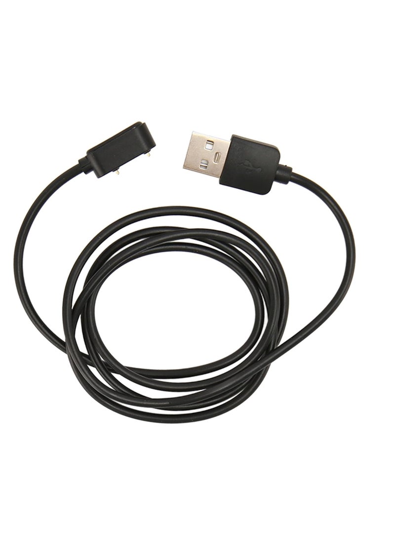 Charger For Honor Watch ES Replacement USB Charger Charging Cable 100cm - Black - Image 3