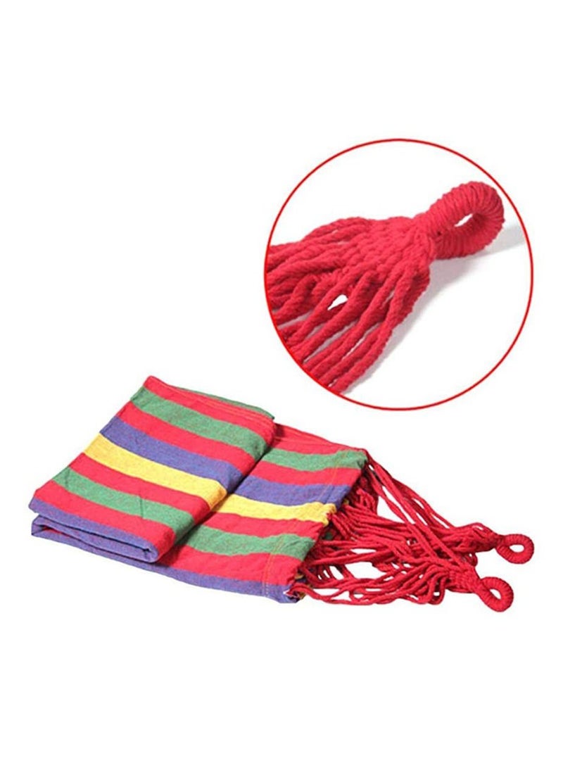 Generic High Quality Portable Camping Hammock Multicolor with Storage Bag  - Image 3