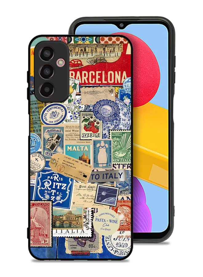 Tolwak Samsung Galaxy M23 Protective Case Cover Stickers Of Different Cities - Image 1
