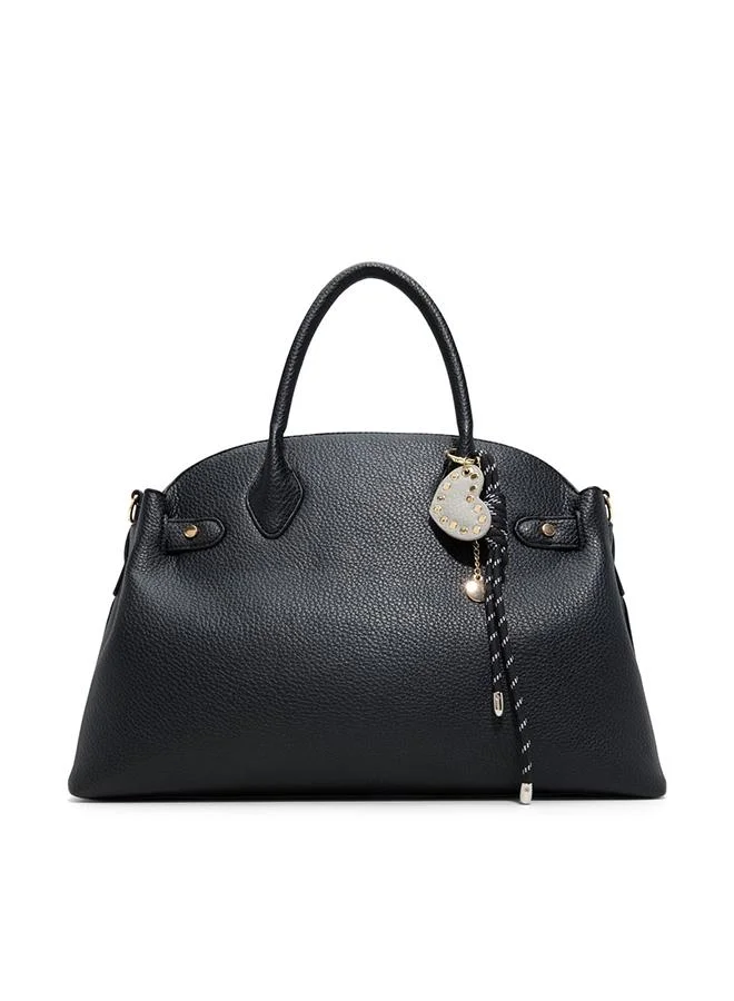كول ات سبرنج Medusia Ladies Black Satchel Bag