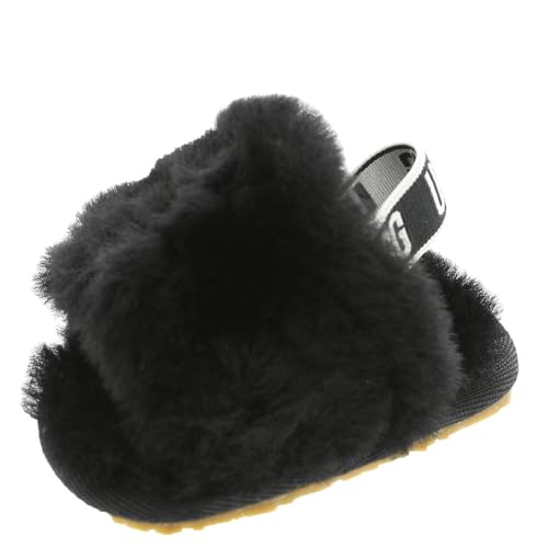UGG حذاء UGG للأطفال الرضع فلاف ييه سلايد، أسود، 0-1 شهر - Image 4