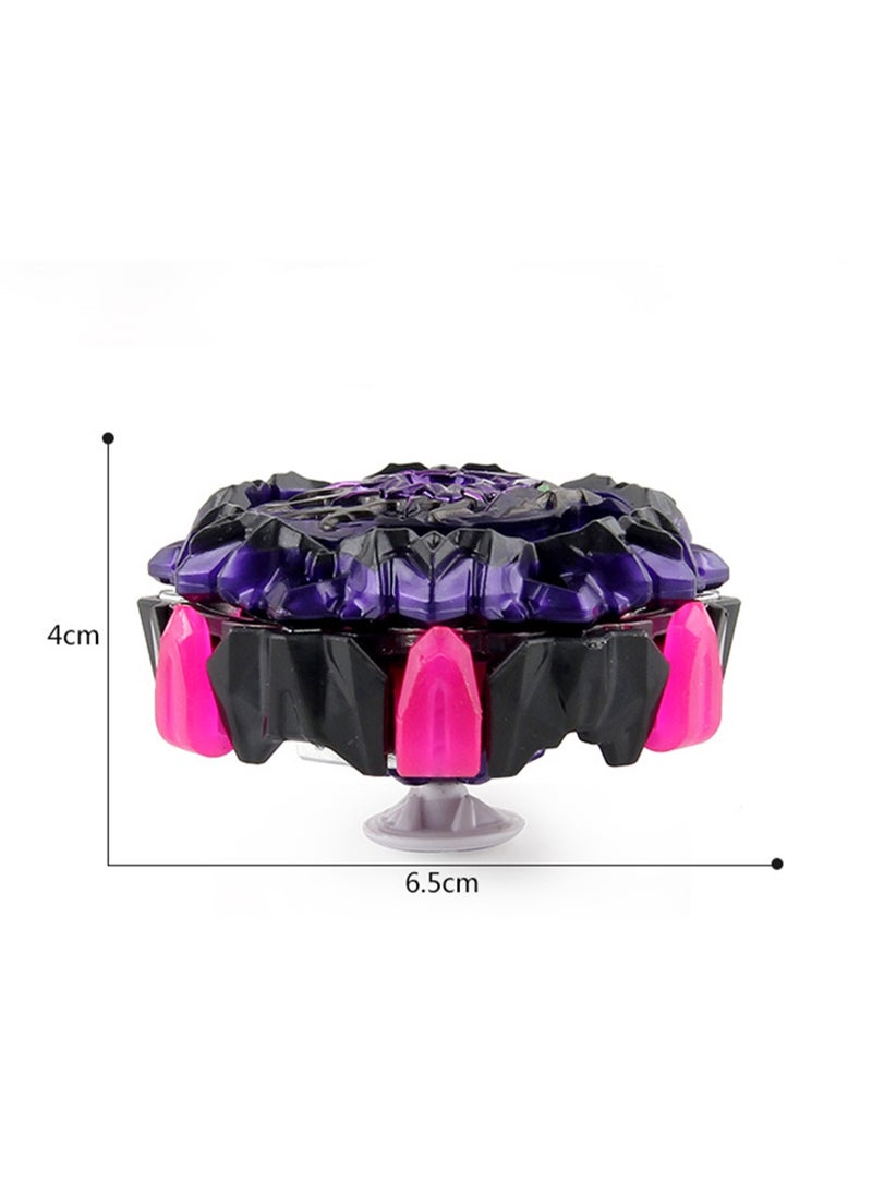 Super Beyblade Toy Boxed Battle Beyblade With Launcher Beyblade Toy (Fire/B169-D black box)  - Image 3