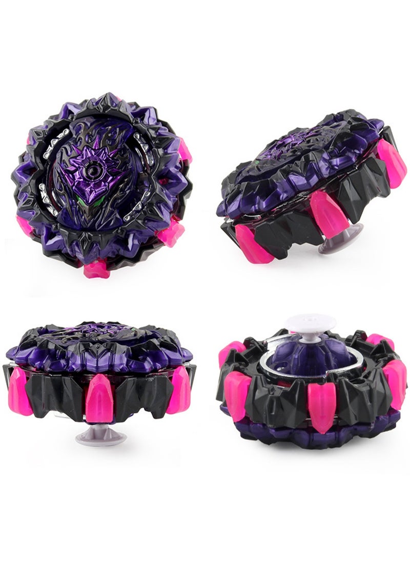 Super Beyblade Toy Boxed Battle Beyblade With Launcher Beyblade Toy (Fire/B169-D black box)  - Image 2