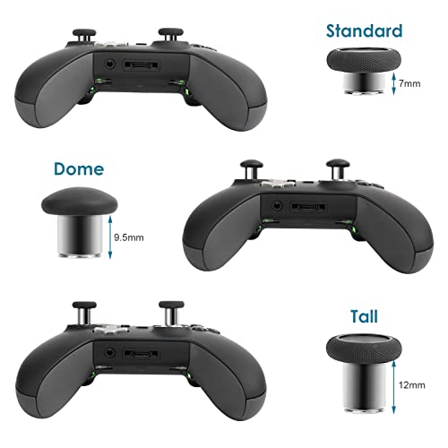 TOMSIN Replacement Thumbsticks for Xbox Elite 1 Controller,6 in 1 Swap Magnetic Joysticks for Xbox One Elite Controller Series 1(Only Fit for Model 1698,NOT for Elite 2 Controller) - Image 3