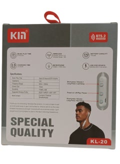 KIN Kin Hi-Fi Wireless Headphone KL- 20 White  - Image 2