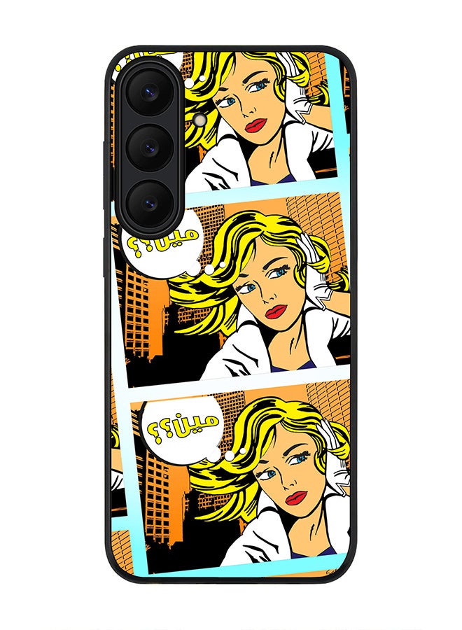 Stylizedd For Samsung Galaxy S25 FE Case,Slim fit Camera Protection, Shockproof Thin Phone cover  - Meen (Comic Strip)