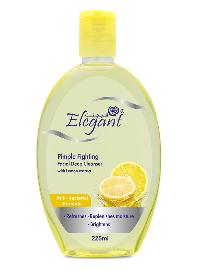 Elegant Elegant Facial Cleanser 225ML Lemon Antibacterial Formula