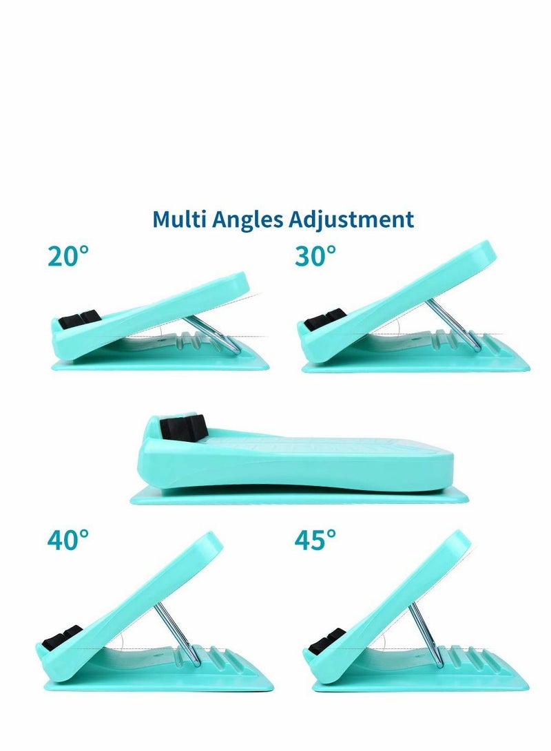 KASTWAVE لوحة مائلة، جهاز تمدد الساقين والكاحل والقدم لتمديد الساقين المشدودتين أو التهاب اللفافة الأخمصية قابل للتعديل 4 مستويات (سعة 330 رطل)، معدات تدريب القوة لآلات الساق - Image 5