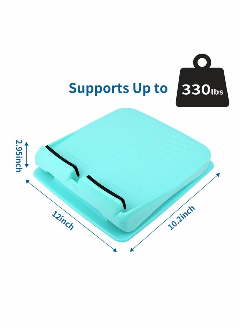 KASTWAVE لوحة مائلة، جهاز تمدد الساقين والكاحل والقدم لتمديد الساقين المشدودتين أو التهاب اللفافة الأخمصية قابل للتعديل 4 مستويات (سعة 330 رطل)، معدات تدريب القوة لآلات الساق - Image 4