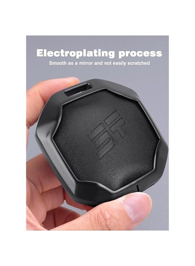 Topleo Jetour Traveller T2 Key Fob Protectors Compatible Car Keychain with | Jetour T2 Accessories & Durable Alloy Key Case Anti Fall and Wear-resistant. Alloy Key Wraps Encase Car Keys. (Black) - Image 4