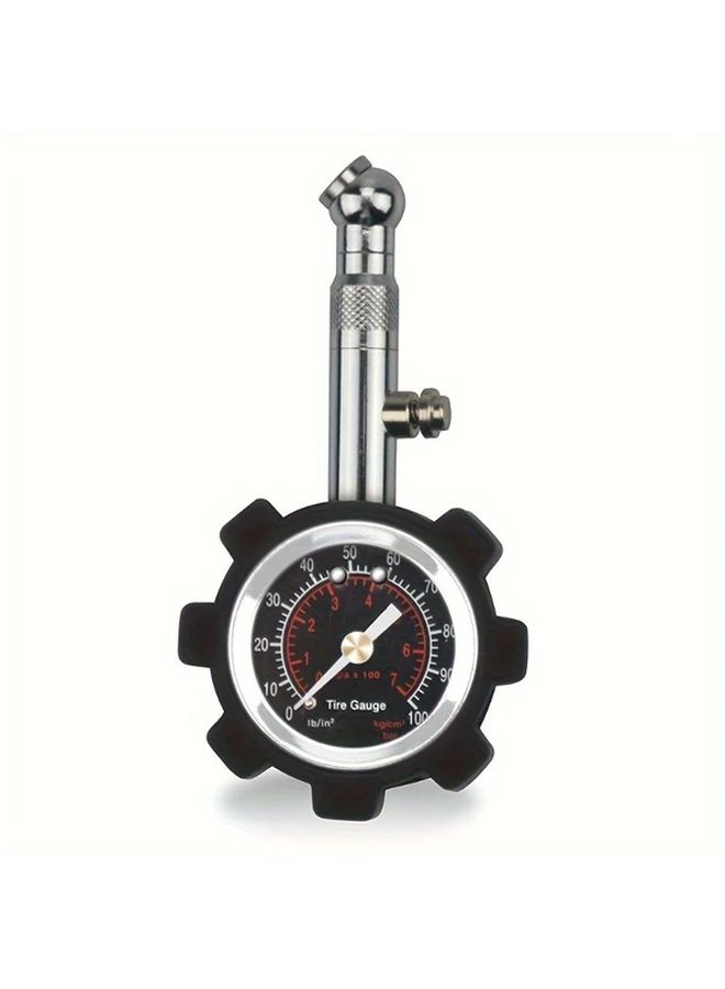 2 Pack High Precision Tire Pressure Gauge 100 PSI with Reset Function for Cars Trucks Motorcycles - Image 5