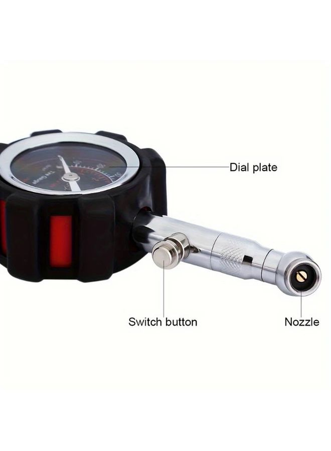 2 Pack High Precision Tire Pressure Gauge 100 PSI with Reset Function for Cars Trucks Motorcycles - Image 3