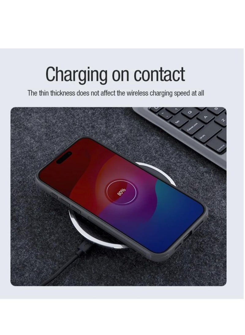 Aookay - Upgraded Magnetic Case for iPhone 15 Pro Max, Built in Strong Magnets, TPU frame and PC back shell Anti Fingerprin, Anti Fall, Anti shock, Slim Frosted Phone Cover - Image 1