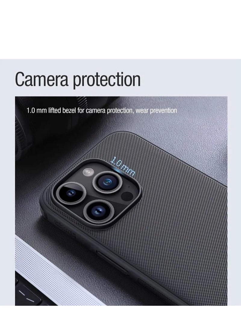 Aookay - Upgraded Magnetic Case for iPhone 15 Pro Max, Built in Strong Magnets, TPU frame and PC back shell Anti Fingerprin, Anti Fall, Anti shock, Slim Frosted Phone Cover - Image 1
