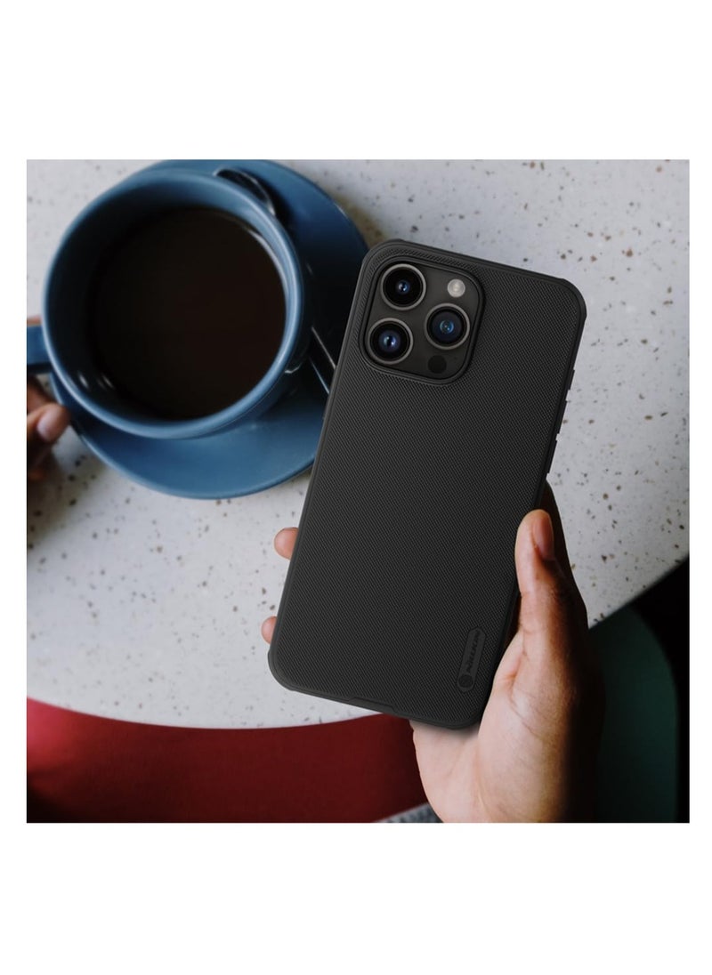 Aookay - Upgraded Magnetic Case for iPhone 15 Pro Max, Built in Strong Magnets, TPU frame and PC back shell Anti Fingerprin, Anti Fall, Anti shock, Slim Frosted Phone Cover - Image 1