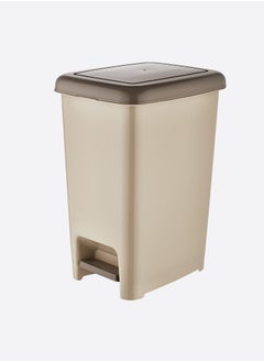 dunya Plastic Pedal Dustbin 15 Liter 225X305X393 MM  - Image 1