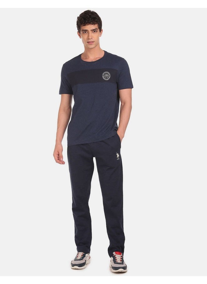 U.S. POLO ASSN. Men's Regular Fit T-Shirt Denim Melange L (Pack of 1) - pzsku/Z7412BEEC2E61ED1A6119Z/45/_/1740118022/4354f7cb-d230-47f7-acff-90a87385452d