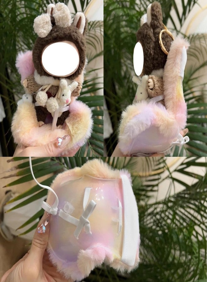 NUJOLI La-bubu Car Seat, Car Air Vent Safety Seat, Perfect for Car Decoration and Display, Suitable for 17cm La-bubu Dolls, Cute and Functional Car Ornament for La-bubu Fans and Doll Collectors - Image 4